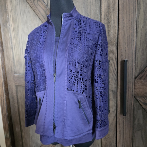 Akris Lace Jacket Set - Picture 3 of 8